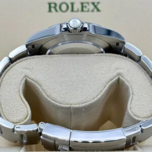 RLX Oyster Perpetual Air King Black Dial Steel Mens Watch 126900 Box Card