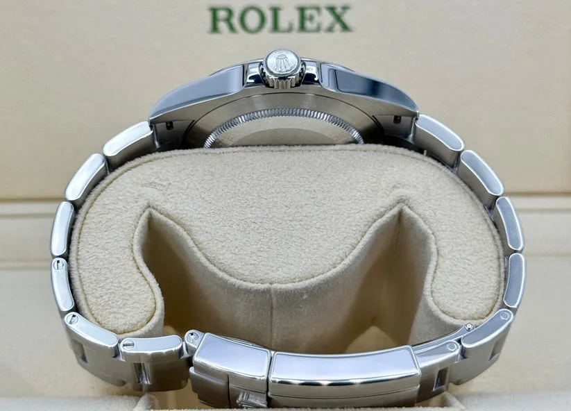 RLX Oyster Perpetual Air King Black Dial Steel Mens Watch 126900 Box Card