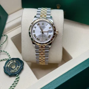 RLX Datejust m278343-0003/0004 Silver Dial Yellow Rolesor Oyster Watch
