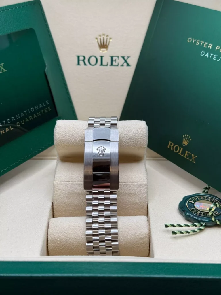 RLX Datejust 36mm 126200 Mint Green Dial Stainless Steel Oyster Bracelet Watch
