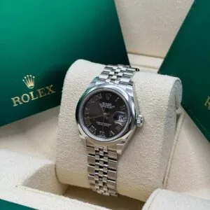 RLX Lady-Datejust 31mm m279160 Oyster Perpetual Dark Grey Dial Oyster Bracelet