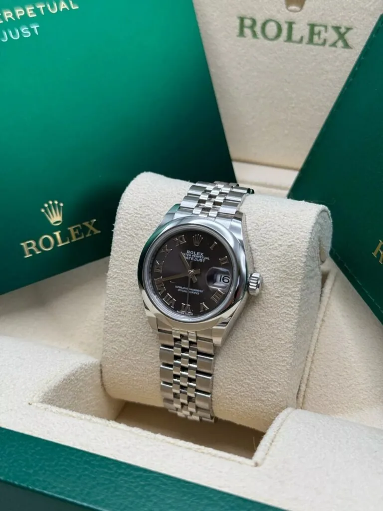 RLX Lady-Datejust 31mm m279160 Oyster Perpetual Dark Grey Dial Oyster Bracelet