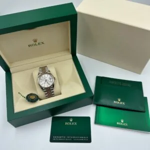 RLX Datejust 36mm 126201 Silver Dial Oyster Bracelet Watch