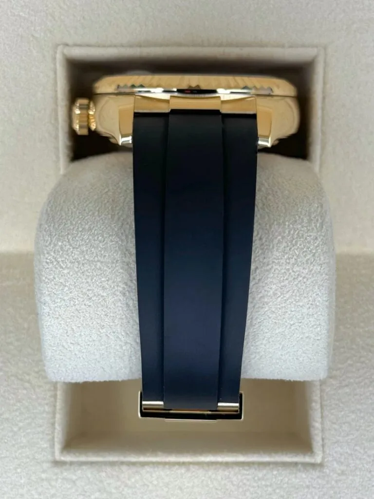 RLX Sky-Dweller 42mm Yellow Gold Champagne Dial Oysterflex - 336238