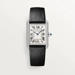 Cartier Tank Must Watch Diamond Large Model 33.7 mm W4TA0017 - United Luxury