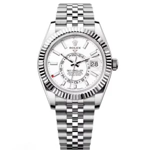 RLX Sky-Dweller 42mm 336934-0003/0004 Stainless Steel White Dial Oyster