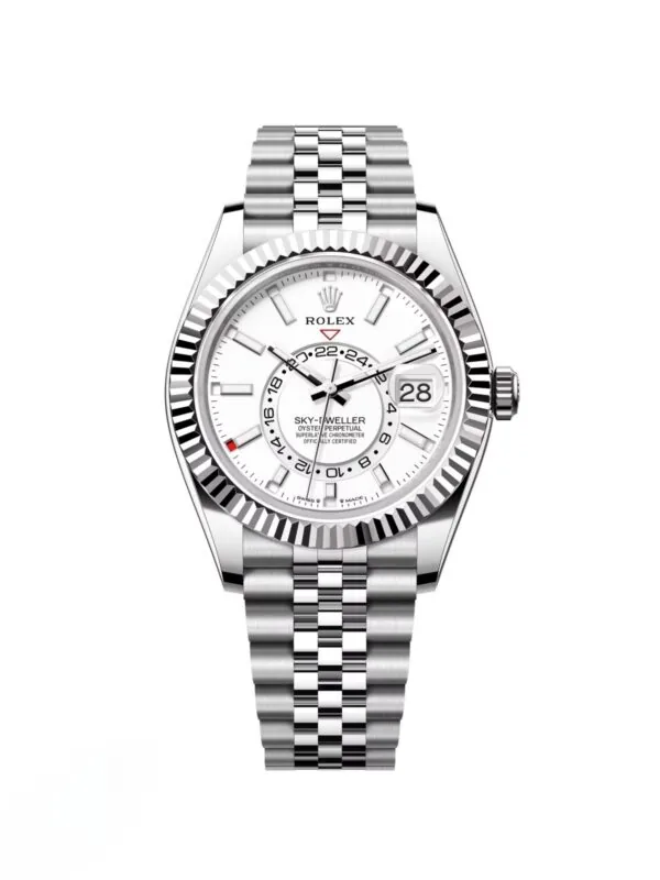 RLX Sky-Dweller 42mm 336934-0003/0004 Stainless Steel White Dial Oyster