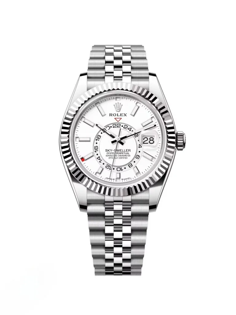 RLX Sky-Dweller 42mm 336934-0003/0004 Stainless Steel White Dial Oyster
