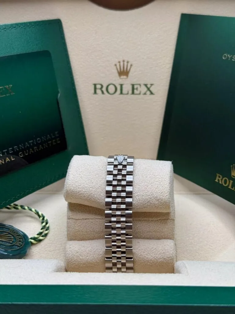 RLX Lady-Datejust 31mm 279174 White Roman Dial Oyster Bracelet