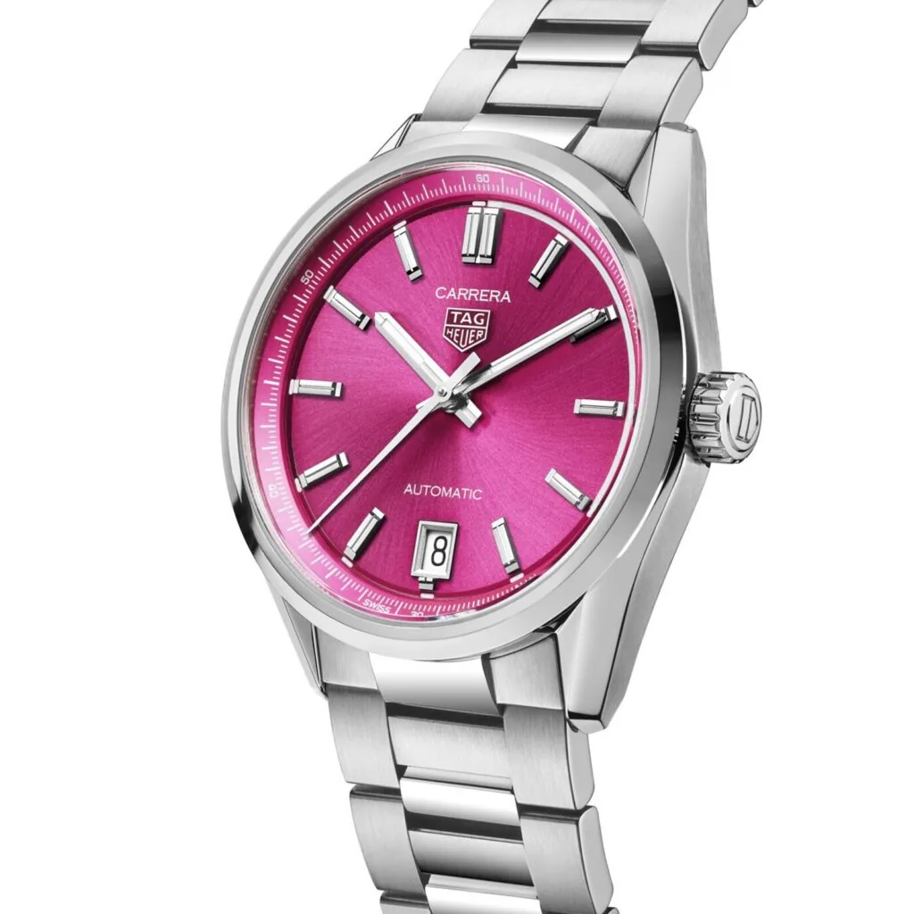 TAG Heuer Carrera Date 36mm Unisex Watch Pink WBN2313.BA0001