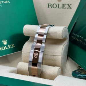 RLX Datejust m278271-0009/0010 Rose 31mm Dial Oyster Bracelet Watch