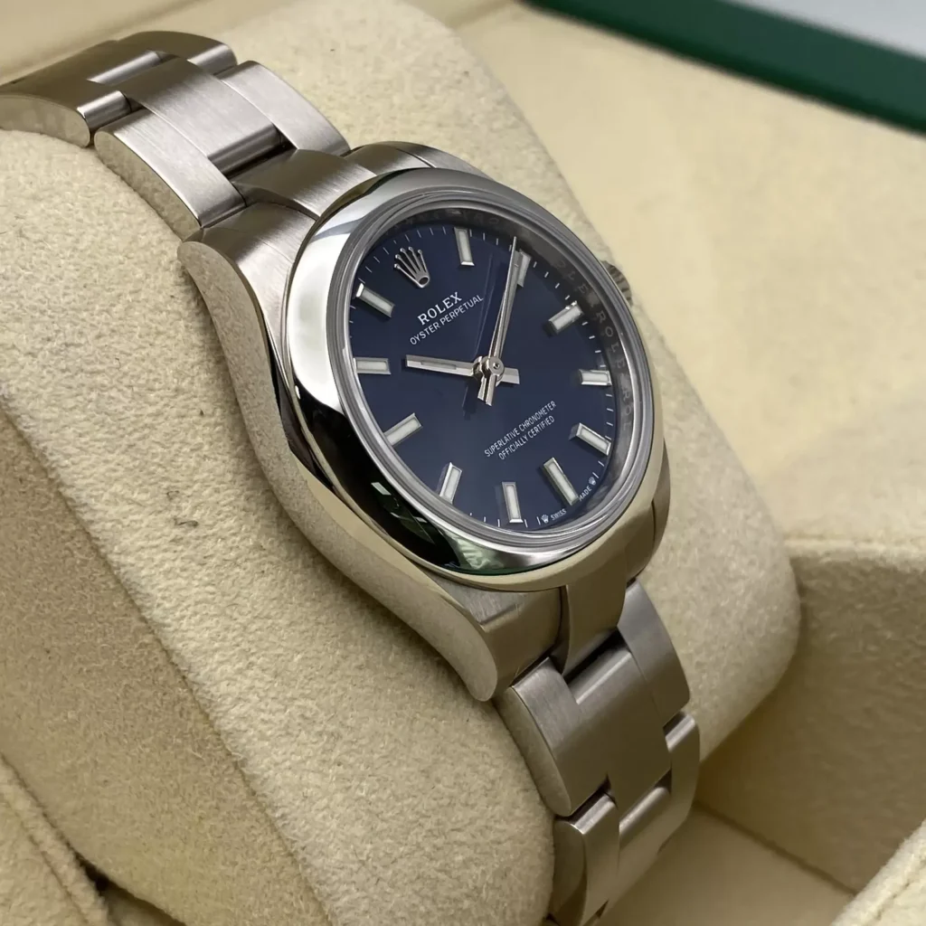 RLX Oyster Perpetual 31mm 277200-0017 Blue Dial Oyster Bracelet Watch