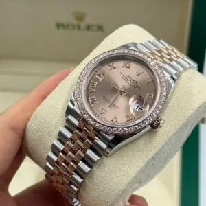 RLX Datejust 36mm 126281 Rose Dial Oyster 36mm Bracelet