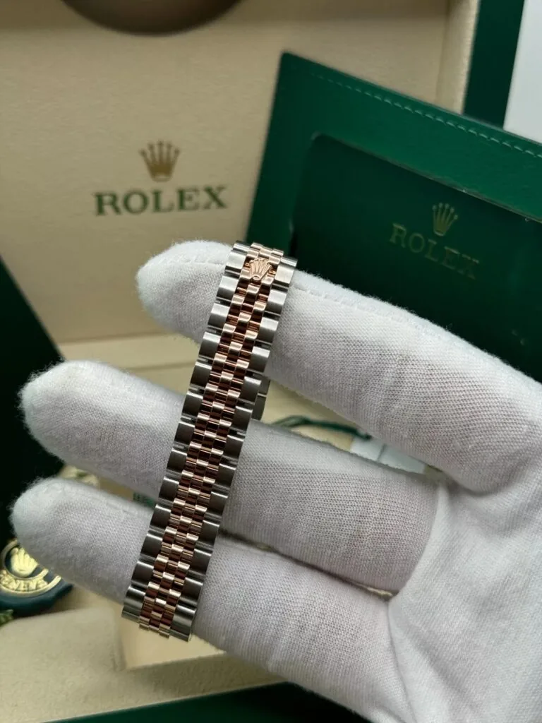 RLX Lady-Datejust 31mm 279171 Green Diamond Oyster Stainless Steel and Rose Gold