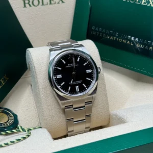 RLX Oyster Perpetual 36mm 126000-0014 Black Dial Oyster Stainless Steel Bracelet