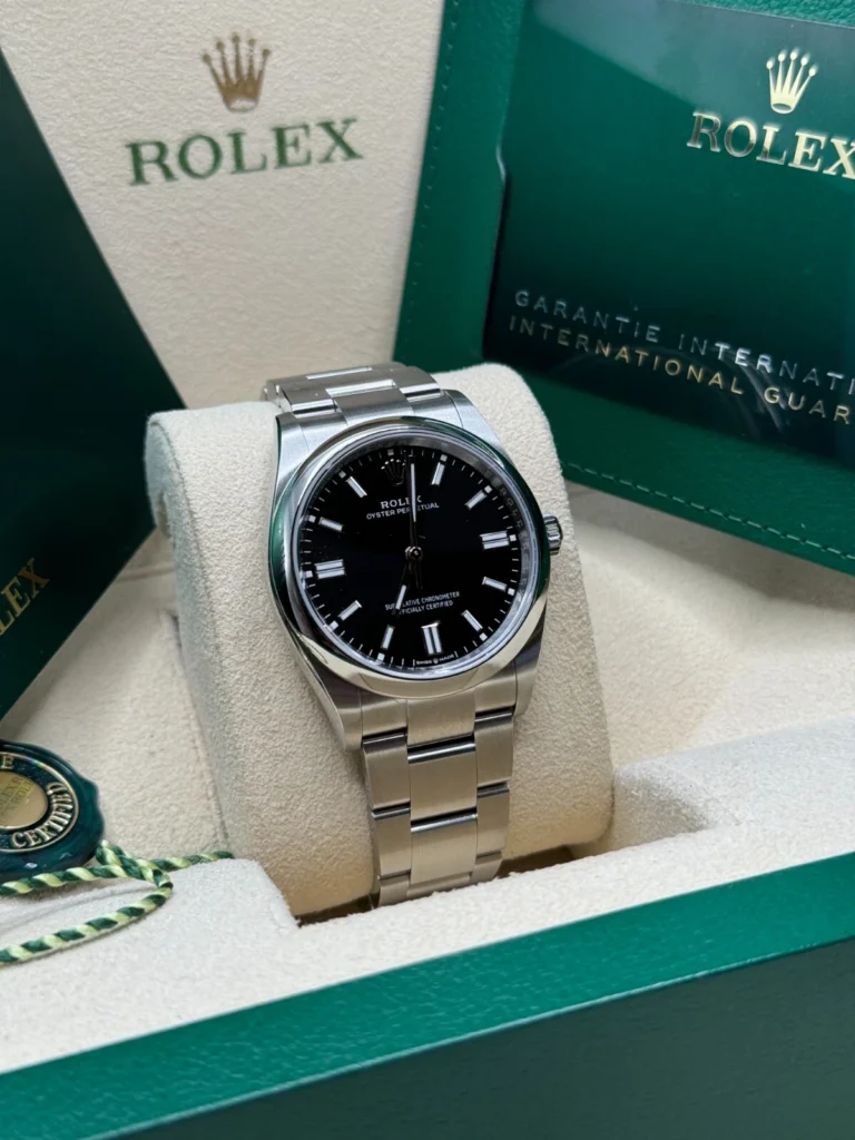RLX Oyster Perpetual 36mm 126000-0014 Black Dial Oyster Stainless Steel Bracelet