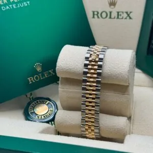 RLX Lady-Datejust 31mm 279173 Champagne Index Dial Oyster Bracelet