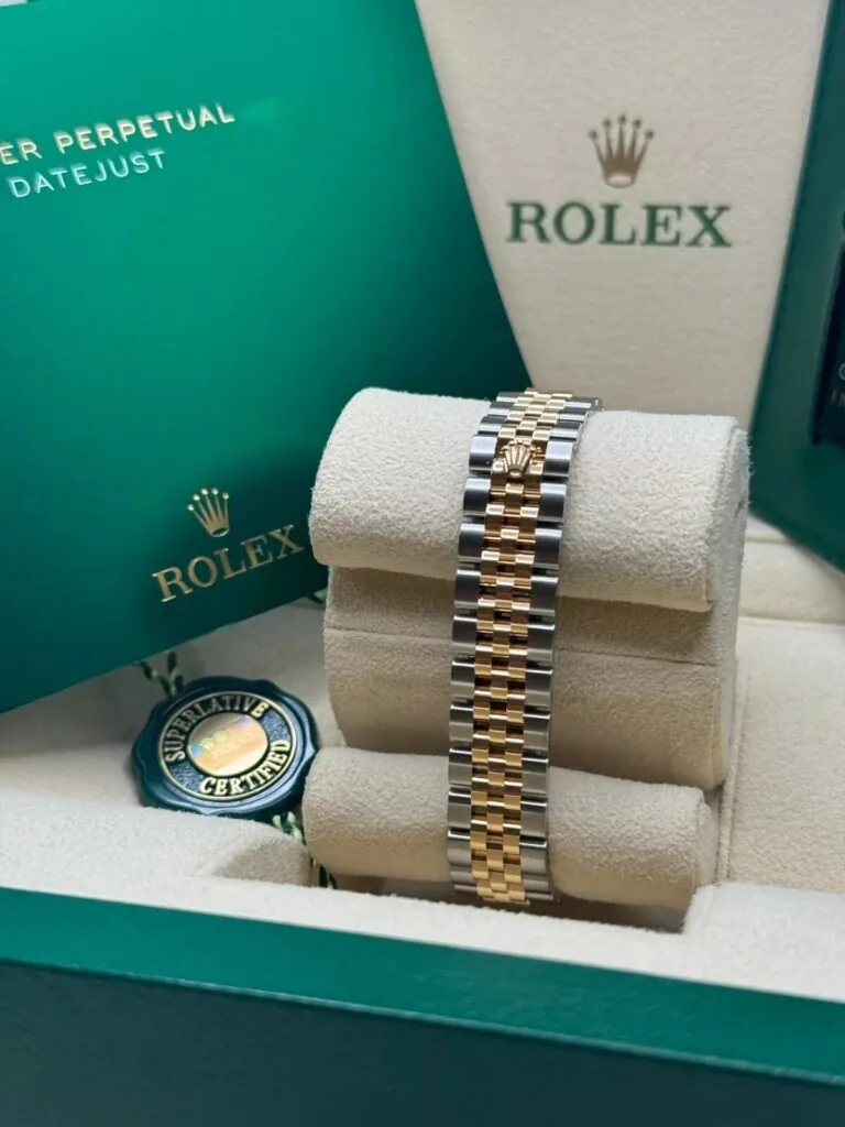 RLX Lady-Datejust 31mm 279173 Champagne Index Dial Oyster Bracelet