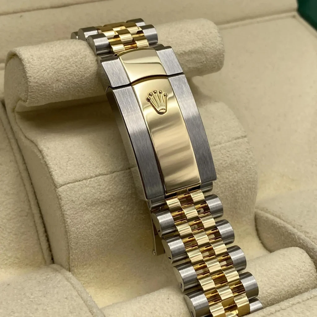 RLX Datejust 41mm 126303 White MOP Diamond Jubilee Steel and Yellow Gold