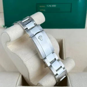 RLX Datejust 41mm 126300 Slate Index Jubilee Stainless Steel Watch