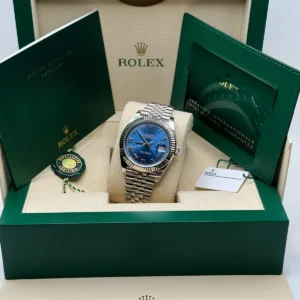 RLX Datejust 41mm 126334 Blue Roman Oyster Stainless Steel Men’s Watch