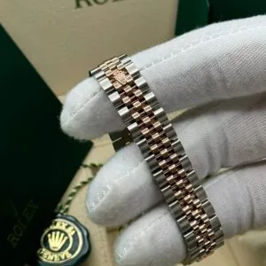 RLX Lady-Datejust 31mm 279171 Green Diamond Oyster Stainless Steel and Rose Gold