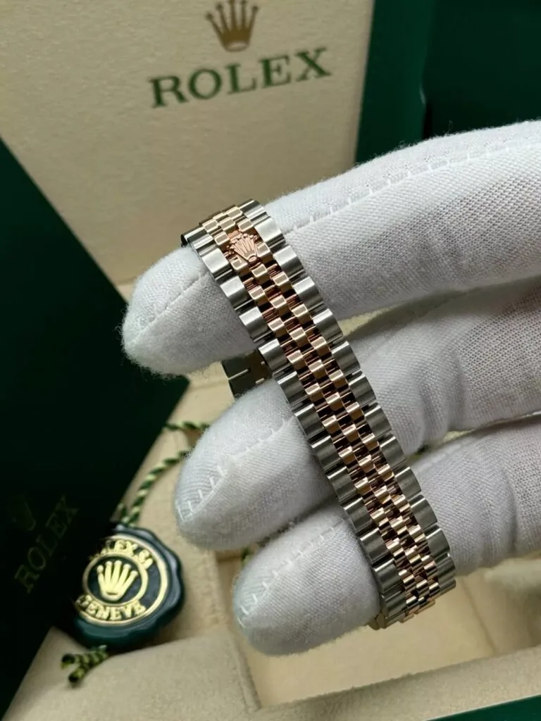 RLX Lady-Datejust 31mm 279171 Green Diamond Oyster Stainless Steel and Rose Gold