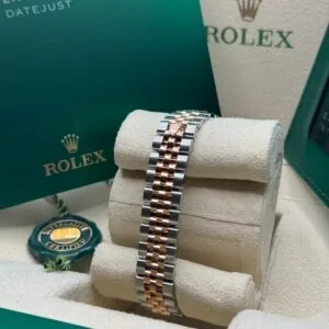 RLX Lady-Datejust 31mm 279381RBR Mother-of-Pearl Diamond Dial Oyster Bracelet