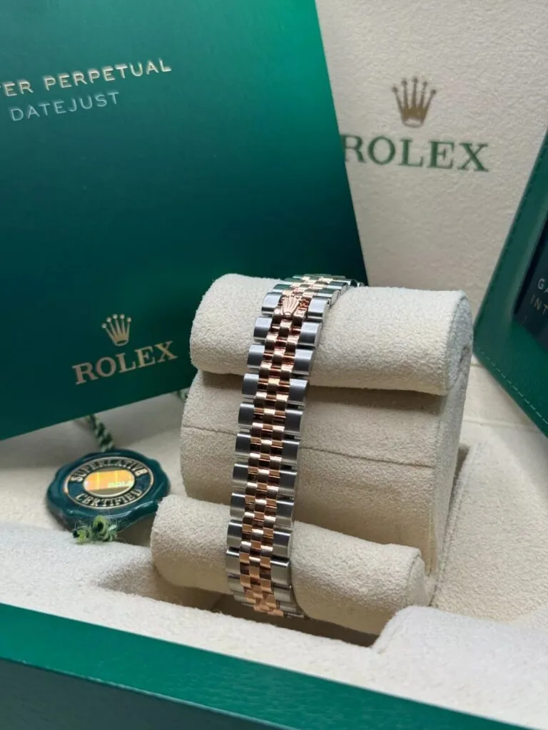 RLX Lady-Datejust 31mm 279381RBR Mother-of-Pearl Diamond Dial Oyster Bracelet
