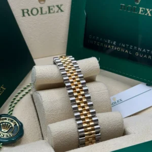 RLX Datejust m278243-0013/0014 31mm Champagne Dial Yellow Rolesor Oyster Watch