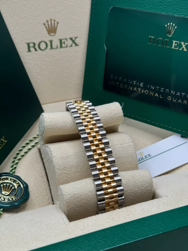 RLX Datejust m278243-0013/0014 31mm Champagne Dial Yellow Rolesor Oyster Watch