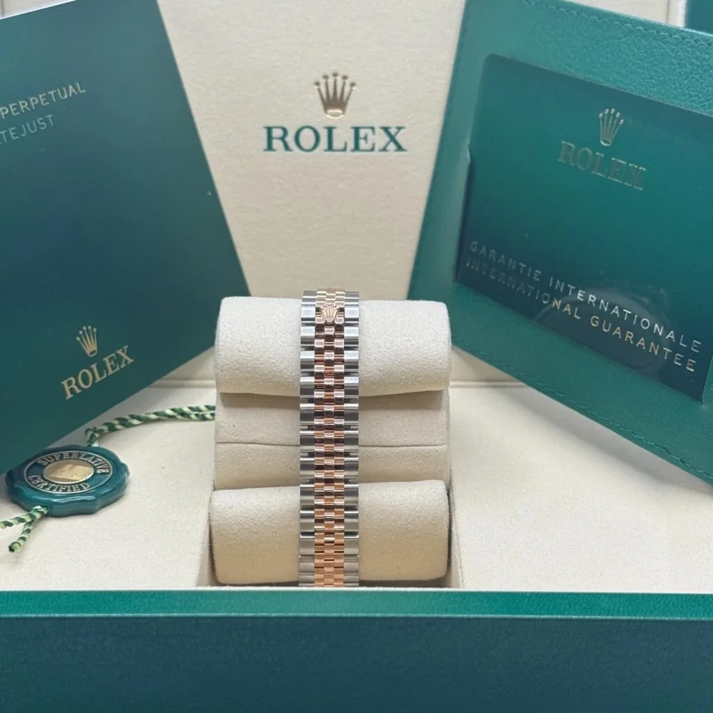 RLX Lady-Datejust 31mm 279381RBR Green Diamond Dial Oyster Bracelet