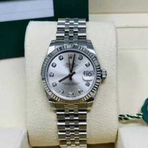 RLX Datejust m278274-0029/0030 Silver 31mm Dial Oyster Watch