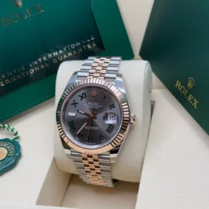 RLX Datejust 41mm 126331 Oyster Band Steel and Everose Gold Men’s Watch