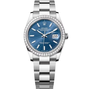 RLX Datejust 36mm 126284 Blue Dial Jubilee Bracelet