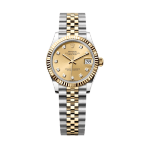 RLX Datejust m278273-0025/0026 31mm Champagne Dial Stainless Steel and Yellow Gold Oyster Watch