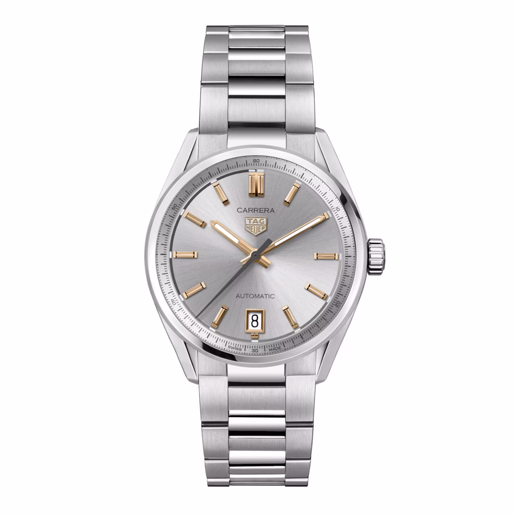 TAG Heuer Carrera Date 36mm Unisex Watch Silver WBN2310.BA0001