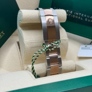 RLX Datejust 41mm 126301 Sundust Slate Roman Dial Oyster Bracelet