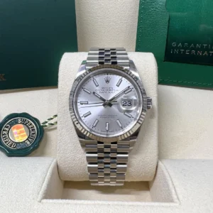 RLX Datejust 36mm 126234 Silver Index Dial Oyster Stainless Steel
