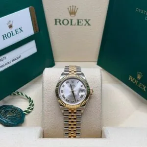 RLX Lady-Datejust 31mm 279173 Silver Roman Dial Oyster Bracelet
