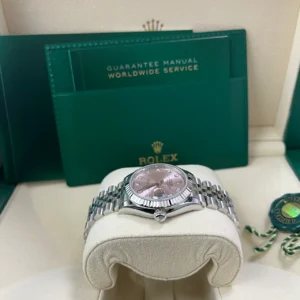 RLX Lady-Datejust 31mm 279174 Pink Diamond Dial Oyster Bracelet