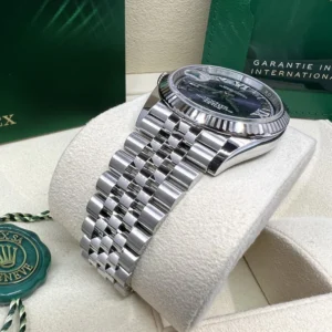 RLX Datejust 36mm 126234 Datejust Aubergine Purple Diamond Roman Oyster Stainless Steel