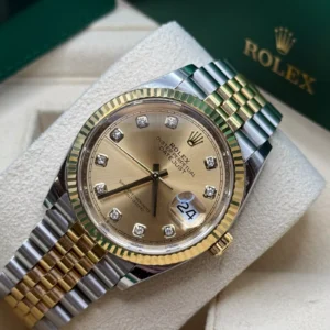 RLX Datejust 36mm 126233 Champagne Dial Jubilee Bracelet Watch