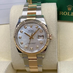 RLX Datejust 36mm 126231 Mother-of-Pearl Dial Jubilee Bracelet