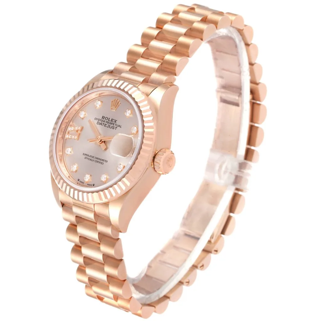 RLX Lady-Datejust 31mm 279175 Rose Dial President Everose Gold