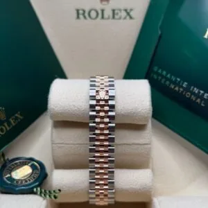 RLX Lady-Datejust 31mm 279171 Rose-colour Diamond Set Oyster Stainless Steel and Rose Gold