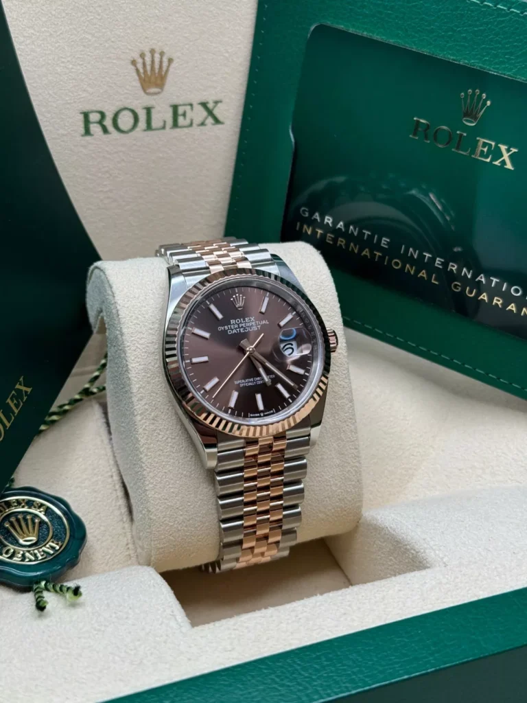 RLX Datejust 36mm 126231 Chocolate Dial Oyster Bracelet