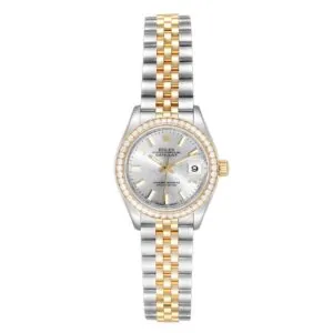 RLX Lady-Datejust 31mm 279383RBR Silver Dial Yellow Rolesor Oyster Bracelet
