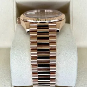 RLX Day-Date "President" 40mm Everose Gold Sundust Roman Dial - 228235
