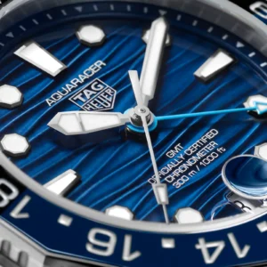 TAG Heuer Aquaracer Professional 300 GMT 42mm Mens Watch Blue Rubber WBP5114.FT6259